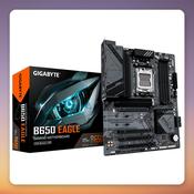 GigaByte B650 EAGLE ATX Motherboard, Socket AM5, DDR5, 3x M.2, PCIe 5.0 M.2 image