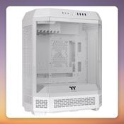 Thermaltake The Tower 600 Snow White Mid-Tower ATX Case, 3x Tempered Glass