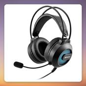 Sharkoon Skiller SGH20 USB Gaming Headset, Black, 50 mm Drivers