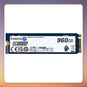 Kingston DC2000B 960 GB PCIe 4.0 NVMe M.2 2280 Enterprise SSD with PLP image