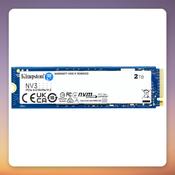 Kingston NV3 2 TB PCIe 4.0 NVMe M.2 2280 SSD, up to 6,000 MB/s image