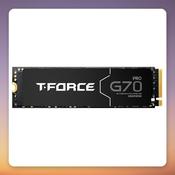 Team Group T-FORCE G70 Pro 2 TB PCIe 4.0 x4 NVMe M.2 2280 SSD with Graphene Heatsink
