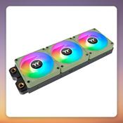Thermaltake CT140 EX Reverse ARGB Sync 140 mm PWM Case Fan, Light Green, 3-Pack