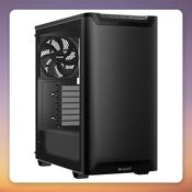 be quiet! Pure Base 501 Airflow Window ATX Mid Tower Case, Black, Tempered Glass