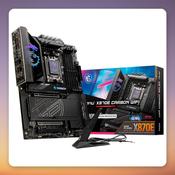 MSI MPG X870E Carbon WiFi AM5 ATX Motherboard, DDR5, Wi-Fi 7, 5 GbE