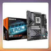 Gigabyte X870 EAGLE WIFI7 AM5 ATX Motherboard, DDR5, Wi-Fi 7, PCIe 5.0