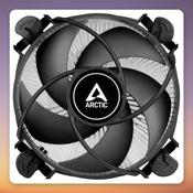 Arctic Alpine 17 CO 92 mm CPU Cooler, Black, LGA1700 image