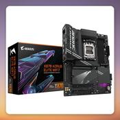 Gigabyte X870 AORUS Elite WiFi7 AM5 ATX Motherboard, DDR5, Wi-Fi 7, 4x M.2 image