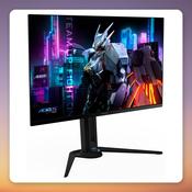 Gigabyte AORUS FO32U 31.5" 4K QD-OLED 165 Hz Gaming Monitor, Black image