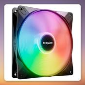 be quiet! Light Wings LX 140 mm PWM High-Speed ARGB Fan, Black, Single Pack