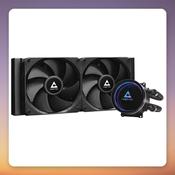 Chieftec ICEBERG 240 DARK 240 mm AIO Liquid CPU Cooler, Black, ARGB