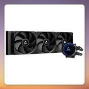 Chieftec ICEBERG 360 DARK 360 mm AIO Liquid CPU Cooler, ARGB, Black