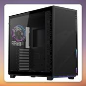 GigaByte AORUS C400 Glass Midi Tower Case, ATX, Tempered Glass, Black