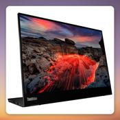 Lenovo ThinkVision M14t Gen2 14" 2.2K IPS Portable Touchscreen Monitor, 2x USB-C image