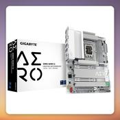 GIGABYTE Z890 AERO G ATX Motherboard, LGA 1851, DDR5, Wi-Fi 7, Thunderbolt 4