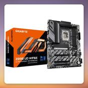 GigaByte Z890 UD WIFI6E ATX Motherboard, LGA 1851, DDR5, Wi-Fi 6E, USB4 image