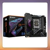 GIGABYTE Z890I AORUS ULTRA Mini-ITX Motherboard, LGA 1851, Intel Z890, DDR5, Wi-Fi 7 image