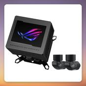 Asus ROG Ryujin III WB CPU Water Block, Black, 3.5" LCD, Intel/AMD