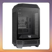Thermaltake The Tower 250 Mini-ITX Case, Black, Tempered Glass