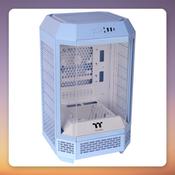 Thermaltake The Tower 250 Hydrangea Blue Mini-ITX Case, Tempered Glass, 2x 120 mm Fans image