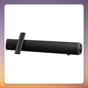 Creative Sound Blaster GS5 Gaming Soundbar, 30 W RMS, RGB, Bluetooth 5.3, USB-C, Black image
