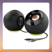 Creative Labs Pebble SE 2.0 USB-C PC Speakers with RGB Lighting, Black