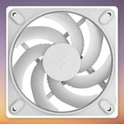 Fractal Design Momentum 12 120 mm PWM Fan, White, Single Pack