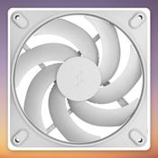 Fractal Design Momentum 14 140 mm PWM Case Fan, White, Single Pack