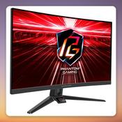 ASRock Phantom Gaming PG27F15RS1A 27-Inch Full HD 240Hz Curved VA Gaming Monitor image