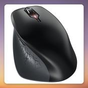 Cherry Stream Mouse Comfort Wireless Mouse, 4000 DPI, Silent Click, Black