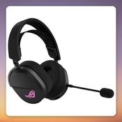 Asus ROG Pelta Wireless Gaming Headset, Black, Tri-Mode, 50 mm Drivers