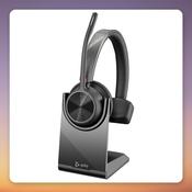 HP Poly Voyager 4310 Mono Bluetooth Headset with BT700 USB-A Adapter and Charging Stand