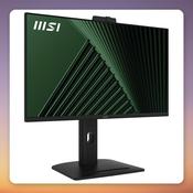 MSI PRO MP275QPDGDE 27" WQHD IPS 100Hz USB-C Docking Monitor with Webcam