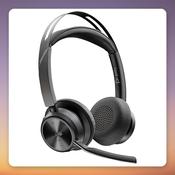 HP Poly Voyager Focus 2 USB-C Wireless Headset, Active Noise Cancelling, Teams Certified image