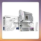 GIGABYTE B860 AORUS ELITE WIFI7 ICE LGA 1851 ATX Motherboard, DDR5, Wi-Fi 7, White