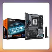 Gigabyte B860 EAGLE WIFI6E ATX Motherboard, LGA 1851, DDR5, Wi-Fi 6E
