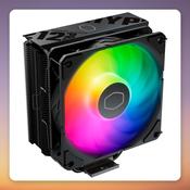 Cooler Master Hyper 212 Pro 120 mm Single Tower CPU Cooler, 4 Heatpipes, ARGB, 230W TDP image