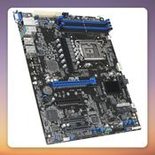 Asus P13R-E Intel C266 LGA 1700 ATX Server Motherboard, DDR5 ECC, iKVM