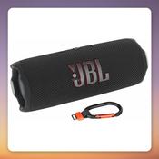 JBL Flip 7 Portable Bluetooth 5.4 Speaker, Black, IP68, 16 Hours Playtime image