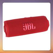 JBL Flip 7 Portable Bluetooth 5.4 Speaker, Red, IP68, 16 Hours Playtime image