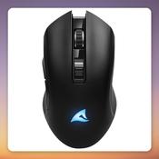Sharkoon SKILLER SGM30W Wireless Gaming Mouse 6000 DPI, 7 Buttons, RGB, Black image