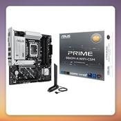 Asus PRIME B860M-A WIFI Intel B860 LGA 1851 Micro ATX Motherboard, DDR5, Wi-Fi 6E image