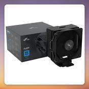 Fortron NP5 Black 120 mm Single Tower CPU Air Cooler, 4 Heatpipes