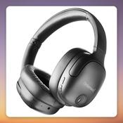 Intenso O400HA Wireless Over-Ear Headphones, Hybrid ANC, Bluetooth 5.3, Black