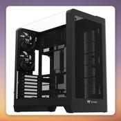 Thermaltake View 390 Air ATX Mid-Tower Case, Black, Tempered Glass