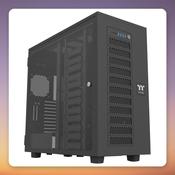 Thermaltake AX700 TG Super Tower Case, Black, Tempered Glass, XL-ATX