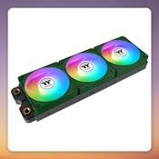 Thermaltake CT120 EX Reverse ARGB Sync 120 mm PWM Fan, Racing Green, 3-Pack