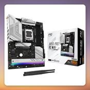 ASRock B850 Pro RS WiFi AM5 ATX Motherboard, DDR5, PCIe 5.0, Wi-Fi 6E