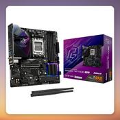 ASRock B850M Riptide WiFi AM5 Micro-ATX Motherboard, DDR5, Wi-Fi 7, 2.5G LAN image