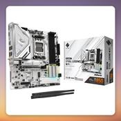 ASRock B850M Steel Legend WiFi AM5 Micro-ATX Motherboard, DDR5, Wi-Fi 7